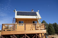 Martin Completes the Solar Panel Wiring
